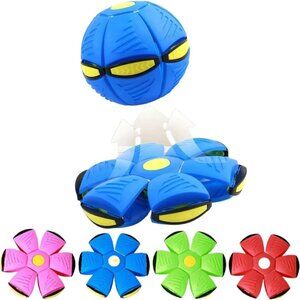 Magic Flying Saucer Bouncing Ball Durable Elastic